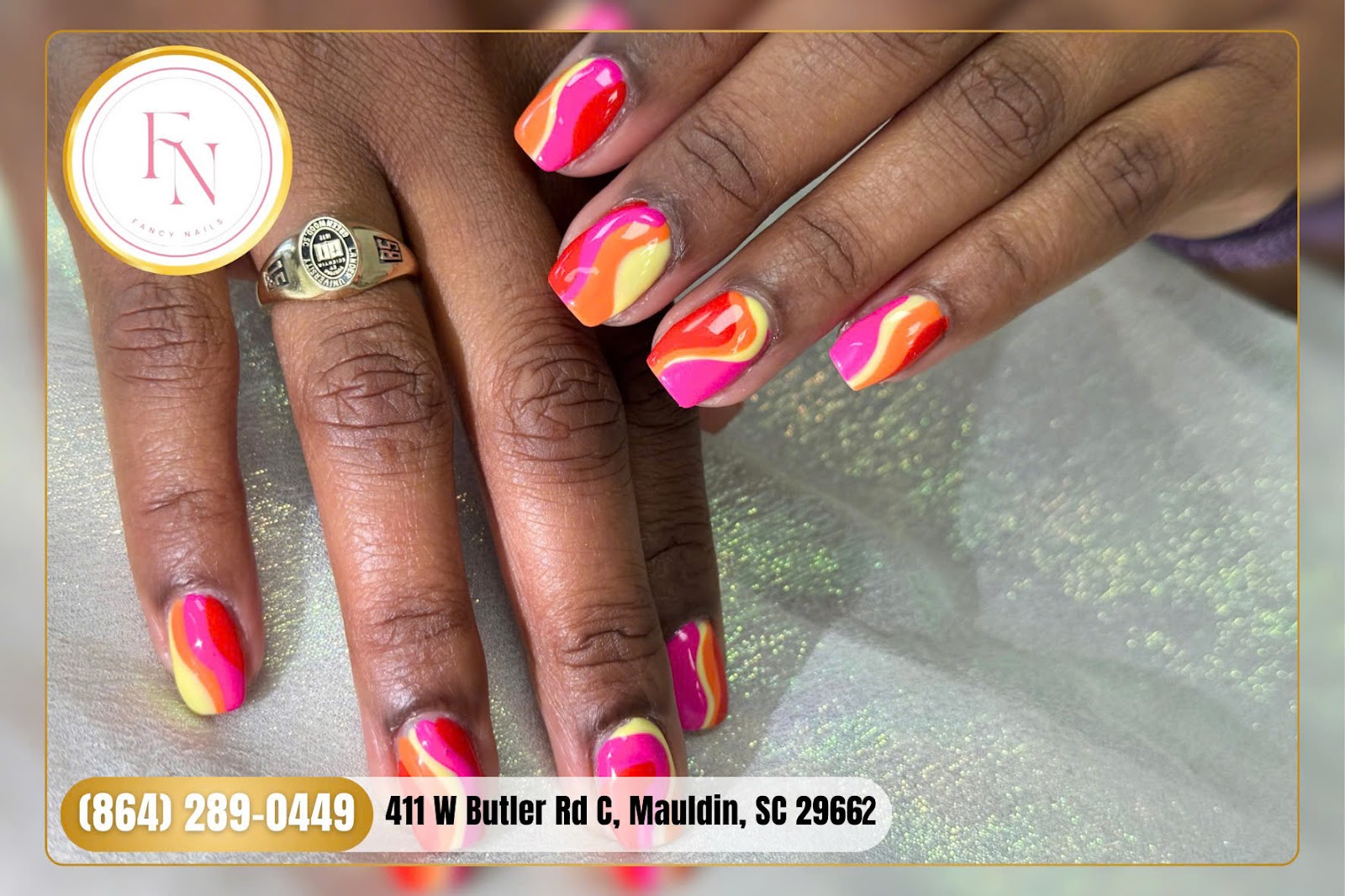 Fancy Nails Salon logo